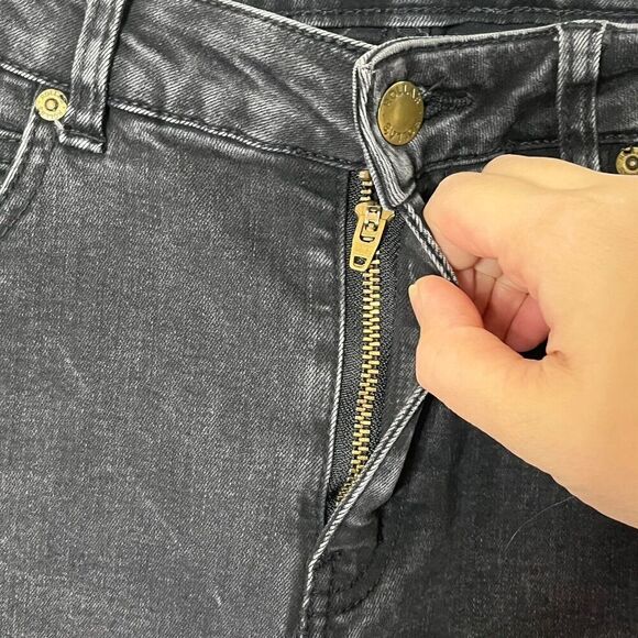 ROLLA'S Westcoast Ankle Jeans Washed Black Women’s Size 27 Mid Rise Skinny - Picture 7 of 12